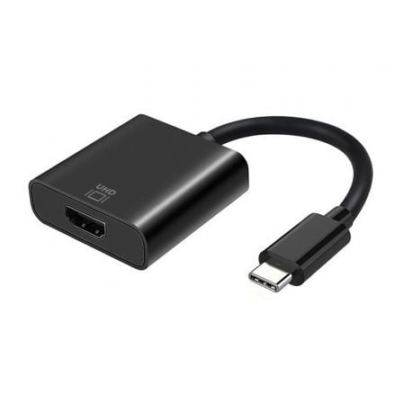 art_ais-adp20a109-0344_1.jpg Conversor HDMI 4K 60Hz Aisens A109-0344/ HDMI Hembra - USB Tipo-C Macho/ 15cm/ Negro - Imagen 1