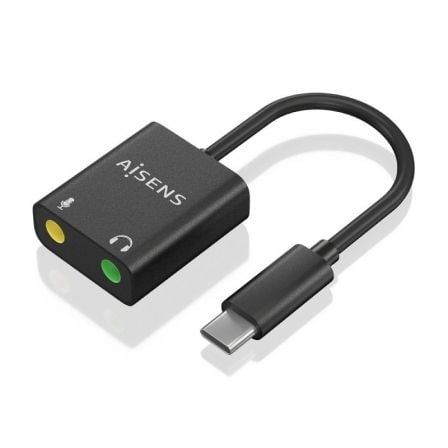 art_ais-adp20a109-0767_1.jpg Tarjeta de Sonido Aisens A109-0767/ USB-C Macho - 2xJack 3.5 Hembra - Imagen 1