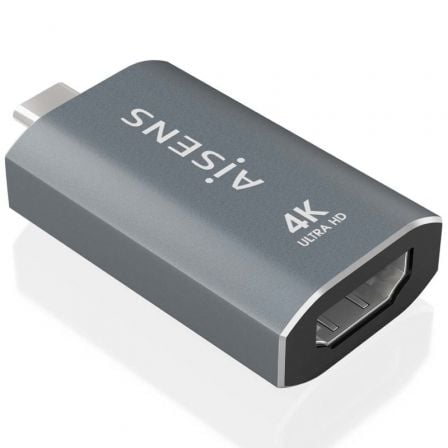 art_ais-adp20a109-0862_1.jpg Adaptador USB Tipo-C Aisens A109-0862/ USB Tipo-C Macho/ HDMI 4K Hembra - Imagen 1