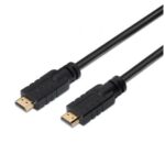Cable HDMI Aisens 1.4 A119-0103/ HDMI Macho - HDMI Macho/ 15m/ Negro