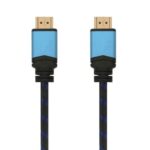 Cable HDMI 2.0 4K Aisens A120-0357/ HDMI Macho - HDMI Macho/ 2m/ Negro/ Azul