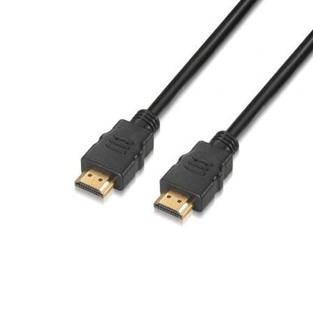 art_ais-cab20a120-0372_1.jpg Cable HDMI 2.0 4K Aisens A120-0372/ HDMI Macho - HDMI Macho/ 10m/ Negro - Imagen 1