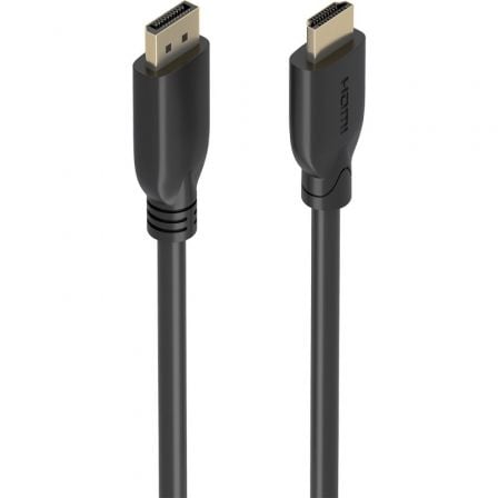 art_ais-cab20a125-0922_1.jpg Cable Conversor Aisens A125-0922/ DisplayPort Macho - HDMI 4K Macho/ 10m/ Negro - Imagen 1