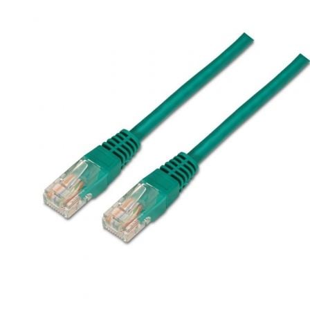 art_ais-cab20a133-0193_1.jpg Cable de Red RJ45 UTP Aisens A133-0193 Cat.5e/ 50cm/ Verde - Imagen 1