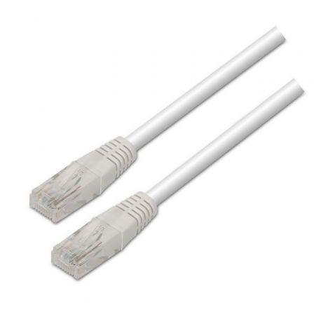 art_ais-cab20a133-0196_1.jpg Cable de Red RJ45 UTP Aisens A133-0196 Cat.5e/ 50cm/ Blanco - Imagen 1