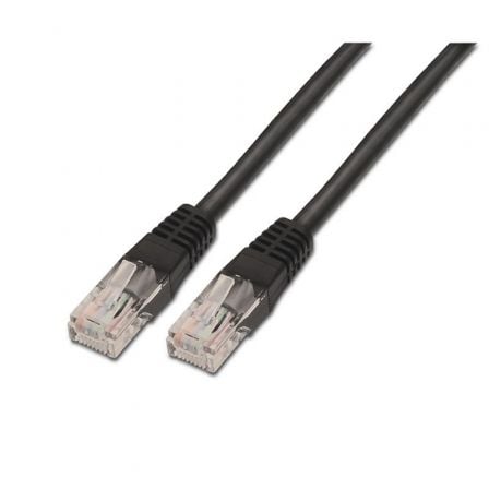 art_ais-cab20a133-0205_1.jpg Cable de Red RJ45 UTP Aisens A133-0205 Cat.5e/ 3m/ Negro - Imagen 1