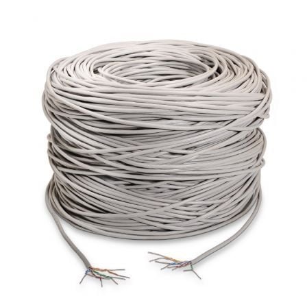 art_ais-cab20a133-0209_1.jpg Bobina de Cable RJ45 UTP Aisens A133-0209 Cat.5e/ 305m/ Gris - Imagen 1