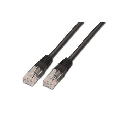 art_ais-cab20a135-0258_1.jpg Cable de Red RJ45 UTP Aisens A135-0258/ Cat.6/ 1m/ Negro - Imagen 1
