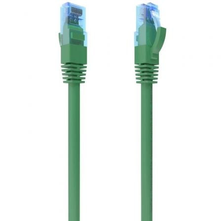 art_ais-cab20a135-0805_1.jpg Cable de Red RJ45 AWG26 CCA UTP Aisens A135-0805 Cat.6/ 25cm/ Verde - Imagen 1