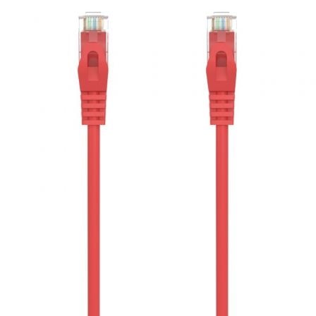 art_ais-cab20a145200559_1.jpg Cable de Red RJ45 AWG24 UTP Aisens A145-0559 Cat.6A/ LSZH/ 1m/ Rojo - Imagen 1