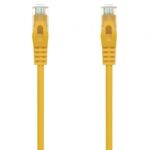 Cable de Red RJ45 AWG24 UTP Aisens A145-0564 Cat.6A/ LSZH/ 30cm/ Amarillo