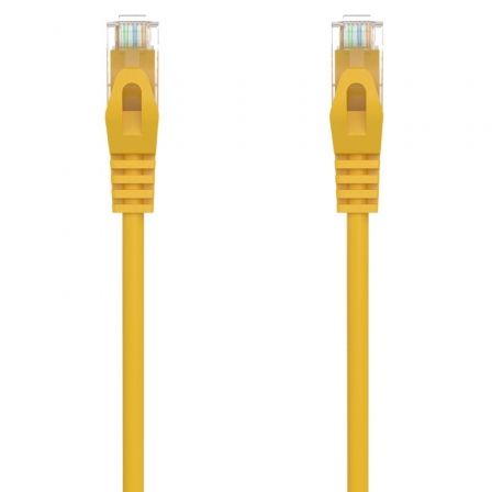 art_ais-cab20a145200567_1.jpg Cable de Red RJ45 AWG24 UTP Aisens A145-0567 Cat.6A/ LSZH/ 1.5m/ Amarillo - Imagen 1