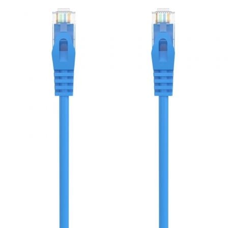 art_ais-cab20a145200572_1.jpg Cable de Red RJ45 AWG24 UTP Aisens A145-0572 Cat.6A/ LSZH/ 50cm/ Azul - Imagen 1