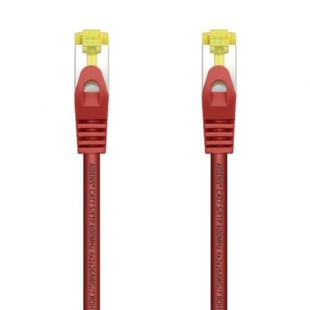 art_ais-cab20a146-0468_1.jpg Cable de Red RJ45 SFTP Aisens A146-0468 Cat.7/ 25cm/ Rojo - Imagen 1