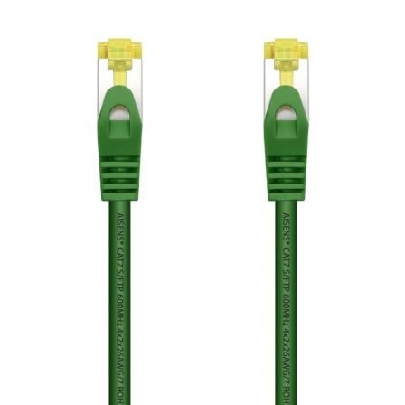 art_ais-cab20a146-0481_1.jpg Cable de Red RJ45 SFTP Aisens A146-0481 Cat.7/ 50cm/ Verde - Imagen 1