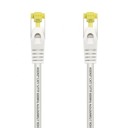 art_ais-cab20a146-0491_1.jpg Cable de Red RJ45 SFTP Aisens A146-0491 Cat.7/ 2m/ Blanco - Imagen 1
