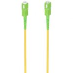Cable de Fibra Óptica G657A2 3.0 9/125 SMF Aisens A152-0984/ LSZH/ 10m/ Amarillo