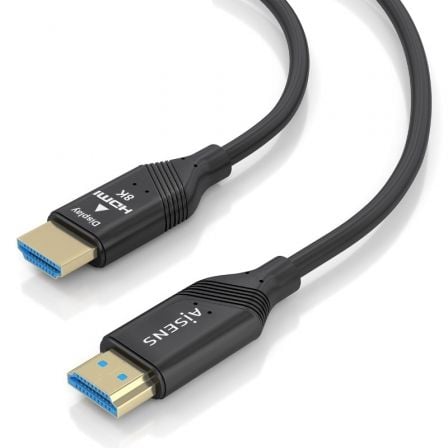 art_ais-cab20a153-0934_1.jpg Cable HDMI 2.1 AOC 8K Aisens A153-0934/ HDMI Macho - HDMI Macho/ 15m/ Negro - Imagen 1