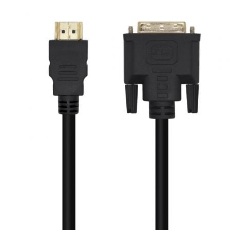 art_ais-cab20dvi20a117-0451_1.jpg Cable HDMI Aisens A117-0451/ DVI Macho - HDMI Macho/ 3m/ Negro - Imagen 1
