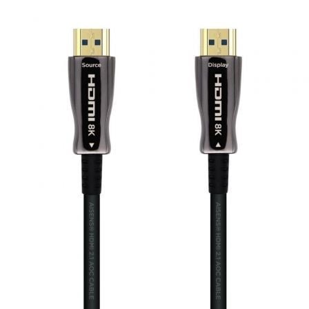 art_ais-cab20hdmi20a153-0522_1.jpg Cable HDMI 2.1 AOC 8K Aisens A153-0522/ HDMI Macho - HDMI Macho/ 60m/ Negro - Imagen 1