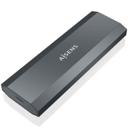 art_ais-caja20asm2-029gr_1.jpg Caja Externa para Disco SSD M.2 NVMe Aisens ASM2-029GR/ USB 3.2/ Sin tornillos - Imagen 1