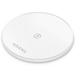 Base de carga Inalámbrica Aisens ASCH-15W1WC057-W/ 15W/ Blanco