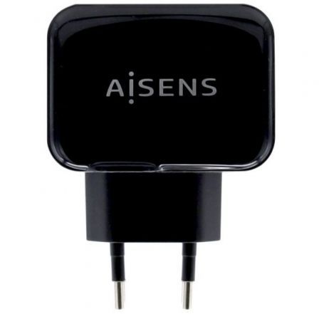 art_ais-carga20a110-0440_1.jpg Cargador de Pared Aisens A110-0440/ 2xUSB/ 17W - Imagen 1