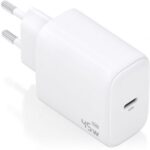 Cargador de Pared GaN Aisens A110-0969/ 1xUSB Tipo-C/ 45W/ Blanco