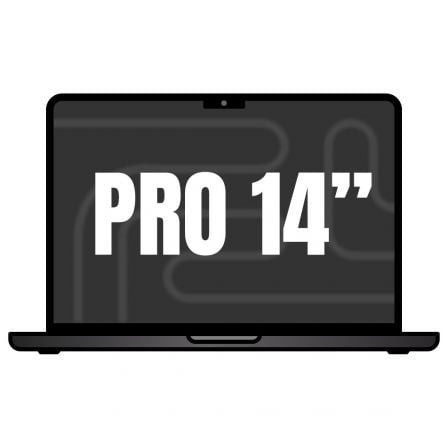 art_apl-book20pro20mde04ybardera_1.jpg Apple Macbook Pro 14"/ M5 10-Core CPU/ 16GB/ 512GB SSD/ 10-Core GPU/ Negro Espacial - Imagen 1