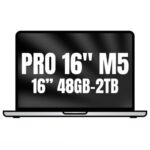 Apple Macbook Pro 16"/ M5 Max 18-Core CPU/ 48GB/ 2TB SSD/ 40-Core GPU/ Plata