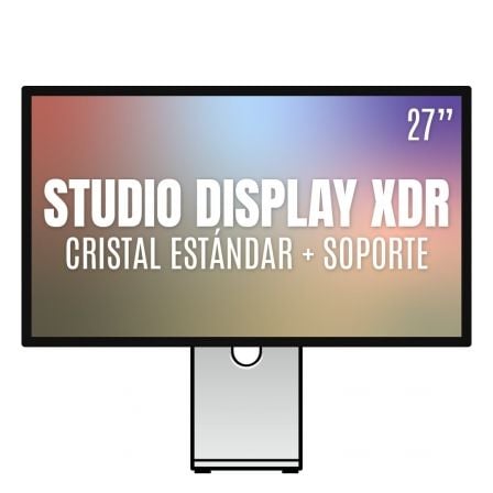 art_apl-display20mfel4ypbardera_1.jpg Apple Studio Display XDR 27"/ Cristal Estándar / Soporte con altura e inclinación ajustable - Imagen 1
