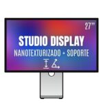 Apple Studio Display 27"/ Cristal Nano texturizado/ Soporte con altura e inclinación ajustable