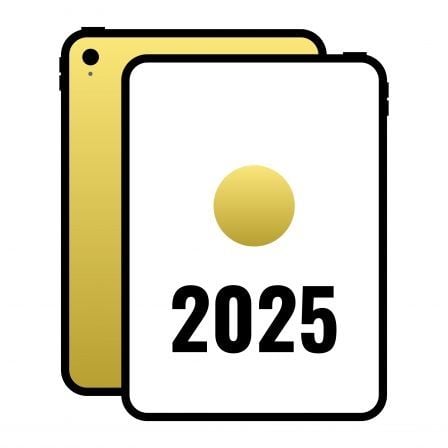 art_apl-ipad20md4d4tybardera_1.jpg Apple iPad 2025 11th Wifi/ A16 Bionic/ 128GB/ Amarillo - Imagen 1