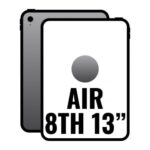 Apple iPad Air 13" 8th Wi-Fi/ M4/ 256GB/ Gris Espacial