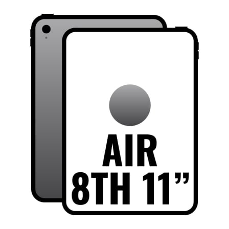 art_apl-ipad20mh7h4tybardera_1.jpg Apple iPad Air 11" 8th Wi-Fi Cell/ 5G/ M4/ 512GB/ Gris Espacial - Imagen 1