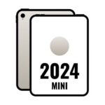 iPad Mini 8.3" 2024 7th WiFi/ A17 Pro/ 256GB/ Blanco Estrella- MXND3TY/A