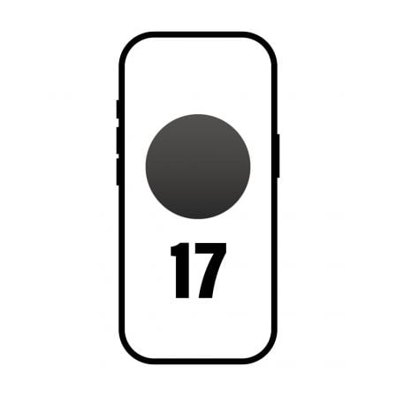 art_apl-iphone20mg6j4qlbardera_1.jpg Smartphone Apple iPhone 17 256GB/ 6.3"/ 5G/ Negro - Imagen 1