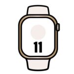 Apple Watch Series 11/ GPS/ Cellular/ 42mm/ Titanio Dorado/ Correa Deportiva Rosa Rubor (S/M)