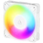 Ventilador Arctic P12 Pro Reverse A-RGB/ 12cm/ Blanco
