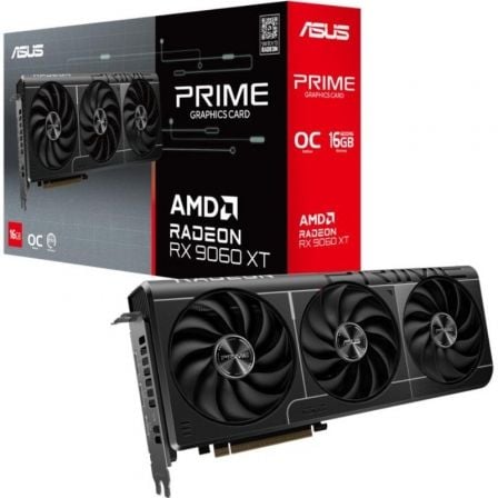 art_asu-gf20prime20rx9060xt20oc2016g_1.jpg Tarjeta Gráfica Asus Prime Radeon RX 9060 XT OC/ 16GB GDDR6 - Imagen 1