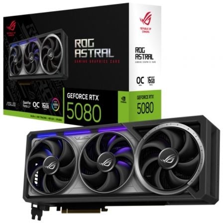 art_asu-gf20ra20rtx508020oc2016g_1.jpg Tarjeta Gráfica Asus ROG Astral GeForce RTX 5080 OC/ 16GB GDDR7 - Imagen 1