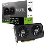 Tarjeta Gráfica Asus Dual GeForce RTX 5050 OC/ 8GB GDDR6