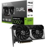 Tarjeta Gráfica Asus Dual GeForce RTX 5060 Ti OC/ 16GB GDDR7