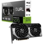 Tarjeta Gráfica Asus Dual GeForce RTX 5070 OC/ 12GB GDDR7