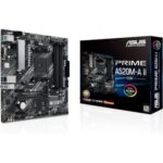 Placa Base Asus Prime A520M-A II/CSM Socket AM4/ DDR4/ PCIe 3.0/ Micro ATX