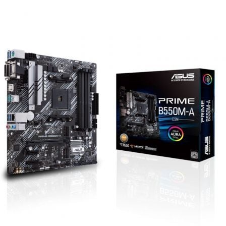 art_asu-pb20prime20b550m-a-csm_1.jpg Placa Base Asus Prime B550M-A/CSM Socket AM4/ DDR4/ PCIe 4.0/ Micro ATX - Imagen 1