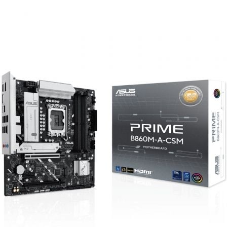 art_asu-pb20prime20b860m-a20csm_1.jpg Placa Base Asus Prime B860M-A CSM Socket 1851/ DDR5/ PCIe 5.0/ Micro ATX - Imagen 1