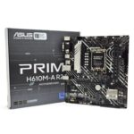 Placa Base Asus Prime H610M-A R2.0/ Socket 1700/ DDR5/ PCIe 4.0/ Micro ATX