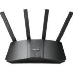 Router Inalámbrico Asus RT-BE82U/ WiFi 7/ 6500Mbps/ 2.4GHz 5GHz/ 4 Antenas/ WiFi 802.11be/ax/ac/n/a/ - n/b/g