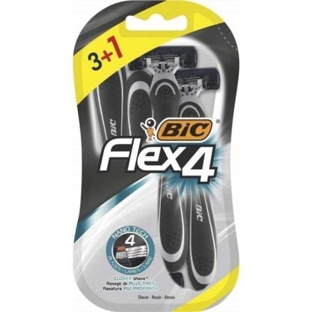 art_bic-cuchillas20flex20420v2_1.jpg Cuchilla de Afeitar Bic Flex 4/ 4 uds - Imagen 1